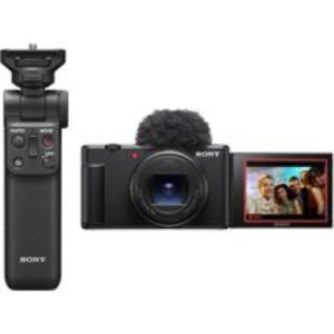 Sony ZV-1 II Vlogging Camera & GP-VPT2BT Shooting Grip with Wireless Remote Commander Bundle