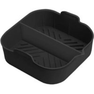 TOWER T843095 Non-stick Square Tray with Divider - Black