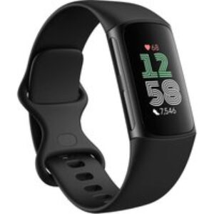 FITBIT Charge 6 Fitness Tracker - Obsidian