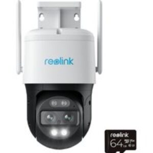 REOLINK TrackMix Auto PTZ 2-lens 4K Ultra HD WiFi Security Camera - White