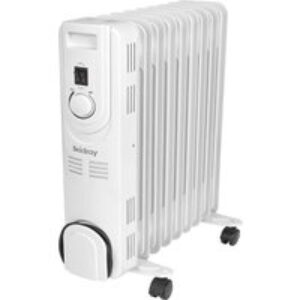 BELDRAY 9 Fin EH3749 Portable Oil-Filled Radiator - White