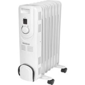 BELDRAY 7 Fin EH3748 Portable Oil-Filled Radiator - White