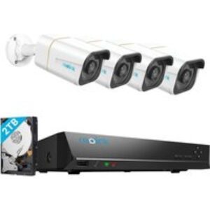 REOLINK PoE AI NVS8-5KB4-A 8-channel 4K Ultra HD NVR Security System - 2 TB