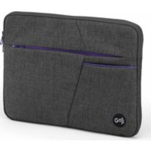 GOJI G13SPPG24 13" Laptop Sleeve - Grey & Purple
