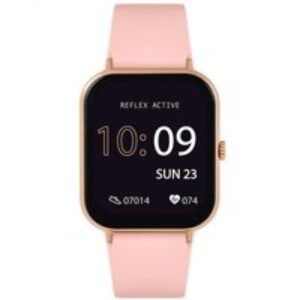 REFLEX ACTIVE Series 23 Smart Watch - Rose Gold & Pink