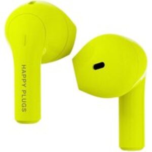 HAPPY PLUGS Joy Wireless Bluetooth Earbuds - Neon Yellow