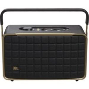 JBL Authentics 300 Portable Wireless Multi-room Speaker with Google Assistant & Amazon Alexa - Black
