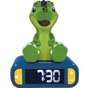 LEXIBOOK RL800DINO Nightlight Alarm Clock - Dinosaur