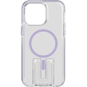 TECH21 Evo Crystal Kick iPhone 14 Pro Max Case with MagSafe - Clear & Lilac