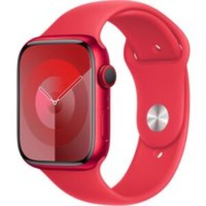 APPLE Watch Series 9 Cellular - 45 mm (PRODUCT)RED Aluminium Case with (PRODUCT)RED Sport Band