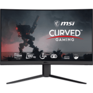 MSI G24C4 E2 Full HD 24" Curved VA Gaming Monitor - Black