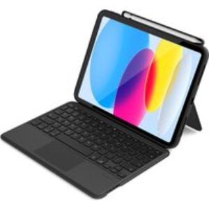 EPICO 10.9" iPad Keyboard Folio Case - Black