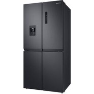 SAMSUNG Series 8 Twin Cooling Plus RF48A401EB4/EU Fridge Freezer - Gentle Black Matte