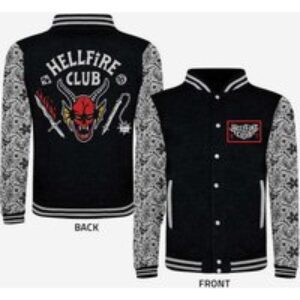 Stranger Things Hellfire Club Varsity Jacket XX-Large