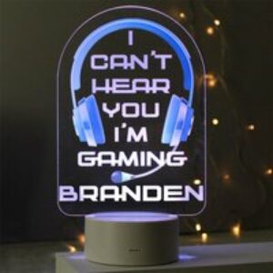 Personalised Gaming LED Colour-Changing Light
