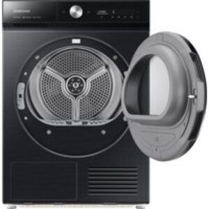 SAMSUNG Bespoke Series 8 AI Energy DV90BB9445GB/S1 WiFi-enabled 9 kg Heat Pump Tumble Dryer - Black