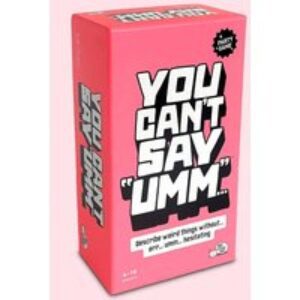 You Can't Say Umm Party Game
