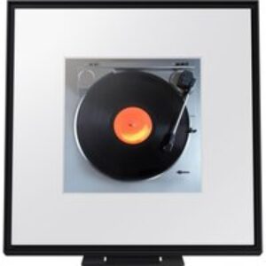 SAMSUNG Music Frame HW-LS60D Wireless Multi-room Speaker with Amazon Alexa - Black