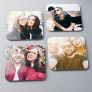 Personalised Photo Coasters – Set of 4