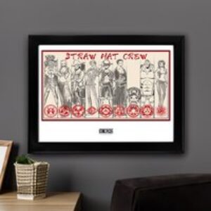 One Piece: Straw Hat Crew Framed Collector Print