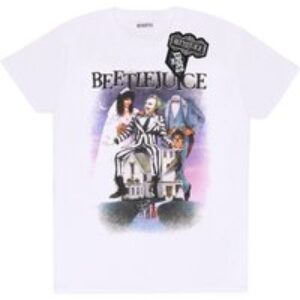 Beetlejuice Poster White T-Shirt XX-Large