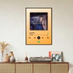 Personalised Spotify Music Frame