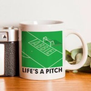 Personalised ‘Life's A Pitch’ Mug