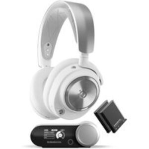 STEELSERIES Arctis Nova Pro Wireless 7.1 Gaming Headset for PC & PlayStation - White