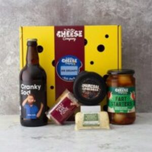 Mr Grumpy Cheese and Beer Gift Box