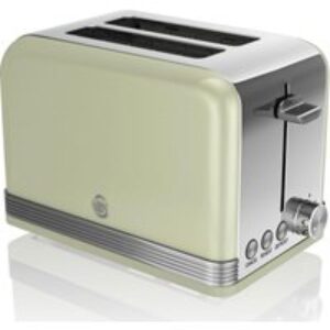 Swan ST19010GN 2-Slice Toaster - Green