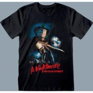 Nightmare On Elm Street: Logo Poster T-Shirt XX-Large