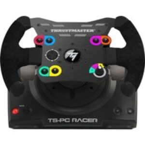THRUSTMASTER TS-PC RACER Ferrari 488 Challenge Edition Racing Wheel - Black