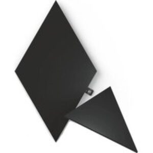 NANOLEAF Shapes Triangle Smart Lights Expansion Pack - Ultra Black