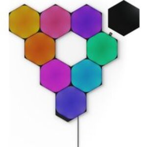 NANOLEAF Shapes Hexagon Smart Lights Starter Kit - Ultra Black