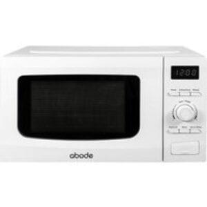 ABODE AMD2002-M Compact Solo Microwave - White