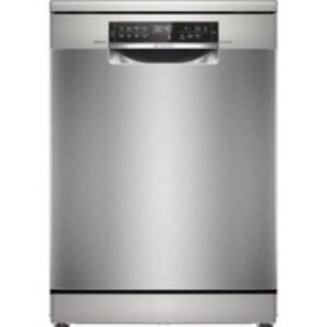 BOSCH Series 6 SMS6TCI01G Full-size WiFi-enabled Dishwasher - Silver Inox