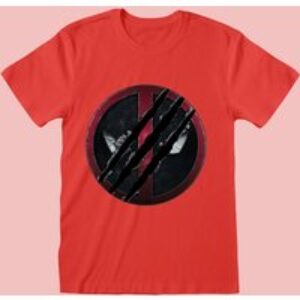 Marvel's Deadpool: Deadpool 3 Slash Logo T-Shirt XX-Large