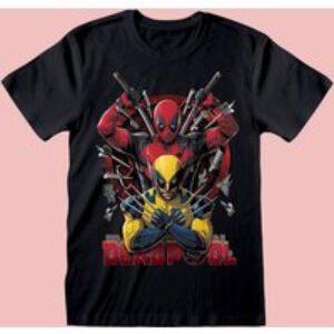 Marvel's Deadpool: Deadpool & Wolverine Weapons T-Shirt XX-Large