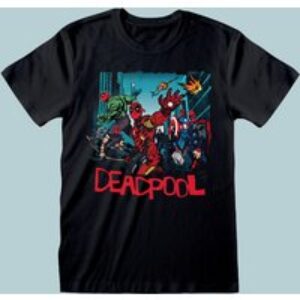 Marvel's Deadpool: Avengers Spoof T-Shirt XX-Large