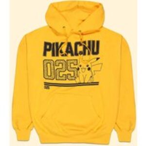 Pokemon Pikachu Line Art Hoodie XX-Large (Out of Stock)