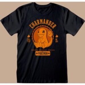 Pokemon: Collegiate Charmander T-Shirt XX-Large