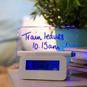 Scribble Memo Alarm Clock