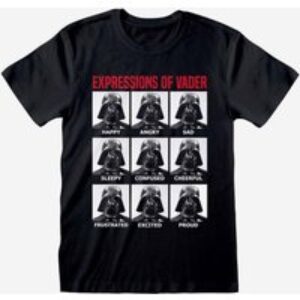 Star Wars Expressions of Vader T-Shirt XX-Large