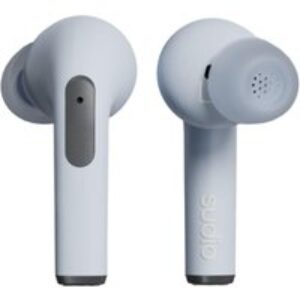 SUDIO N2 Pro Wireless Bluetooth Noise-Cancelling Earbuds - Steel Blue