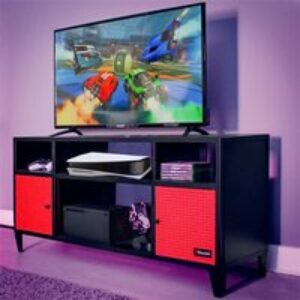 X Rocker Mesh-Tek Gaming TV Unit with Storage