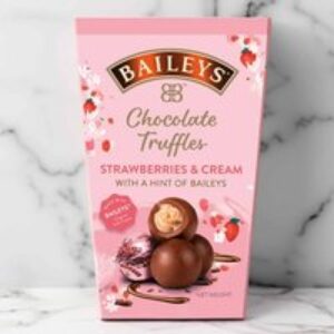 Baileys Strawberries & Cream Chocolate Truffles