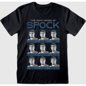Star Trek Many Moods Of Spock T-Shirt XX-Large