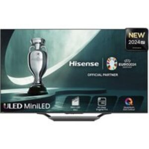 55" HISENSE 55U7NQTUK  Smart 4K Ultra HD HDR Mini LED TV with Amazon Alexa