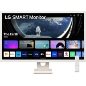32" LG MyView 32SR50F-W.AEK  Smart Full HD HDR IPS Monitor (No Aerial) - White