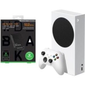 Microsoft Xbox Series S (512 GB SSD) & WD_BLACK C50 Expansion Card for Xbox Series X/S (512 GB) Bundle